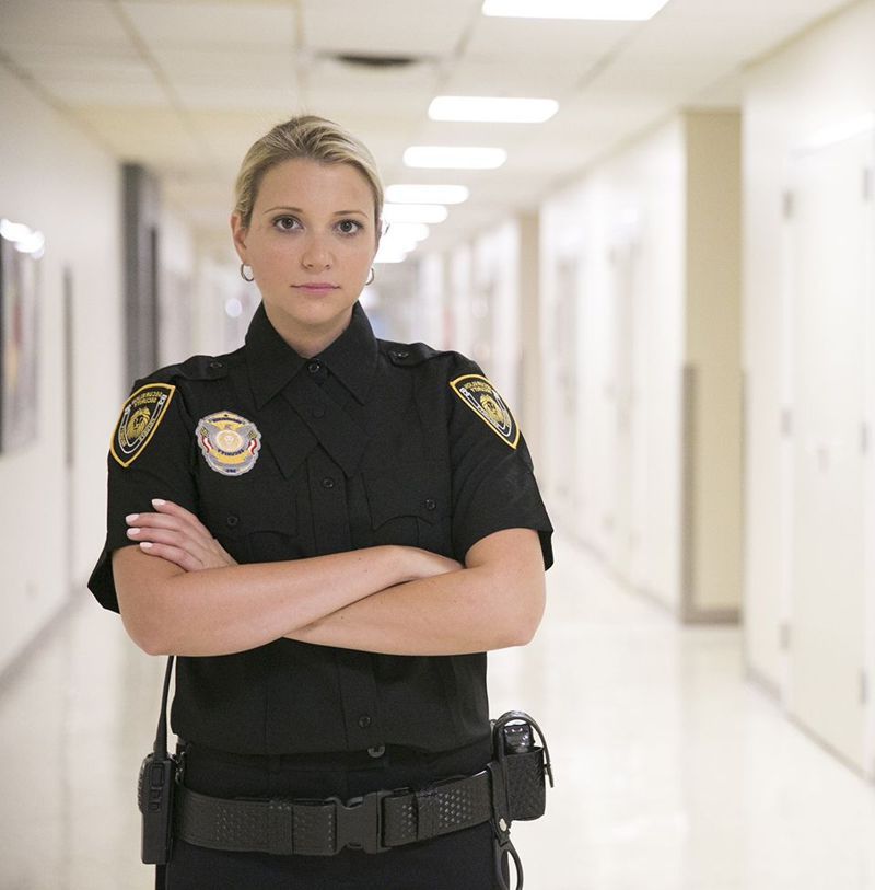 Security guard in a hospital, California Security Guard Company